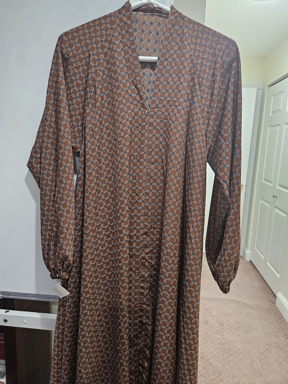 Printed Abaya